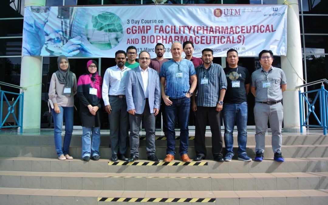 A 3 DAY COURSE ON cGMP FACILITY (PHARMACEUTICALS AND BIOPHARMACEUTICALS) FOR M+W GROUP