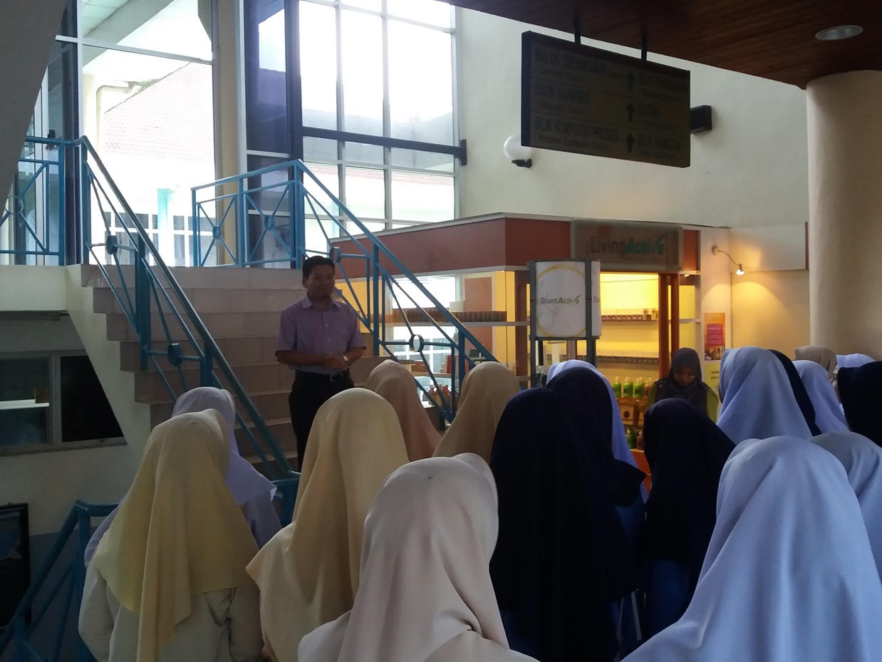 Visit by students from SMK Tun Ismail