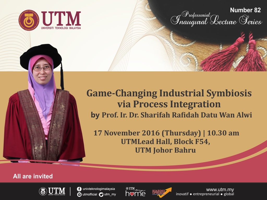 82nd Professorial Inaugural Lecture Series by Professor Ir. Dr. Sharifah Rafidah Datu Wan Alwi
