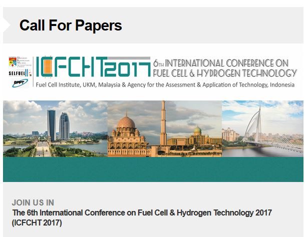 Call For Papers: 6th International Conference on Fuel Cell & Hydrogen Technology 2017