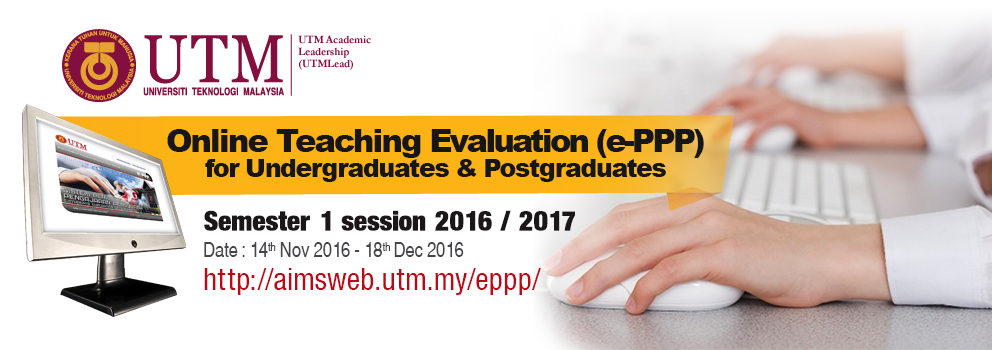 Penilaian Pengajaran Pensyarah (ePPP) Sem 1 2016/2017