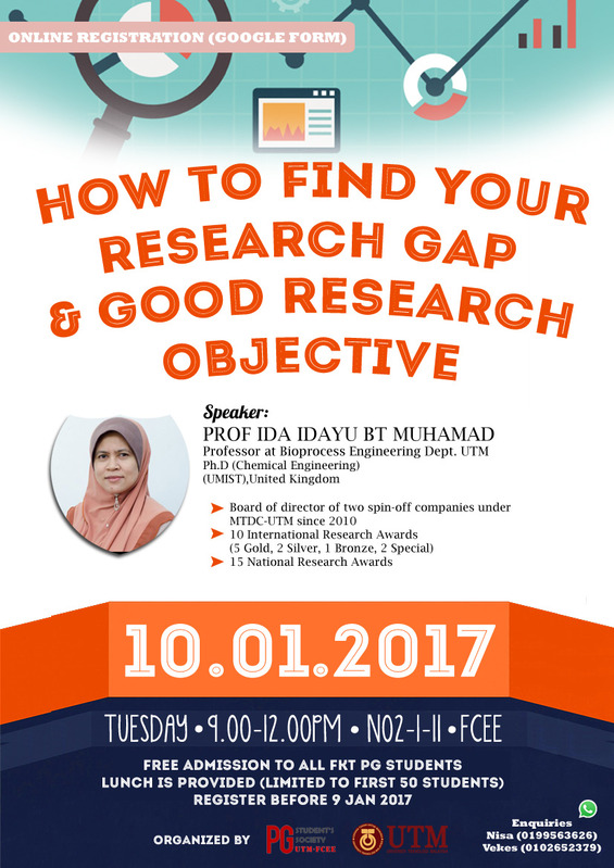 PGSS FCEE STRUCTURED COURSE : HOW TO FIND YOUR RESEARCH GAP & GOOD RESEARCH OBJECTIVE