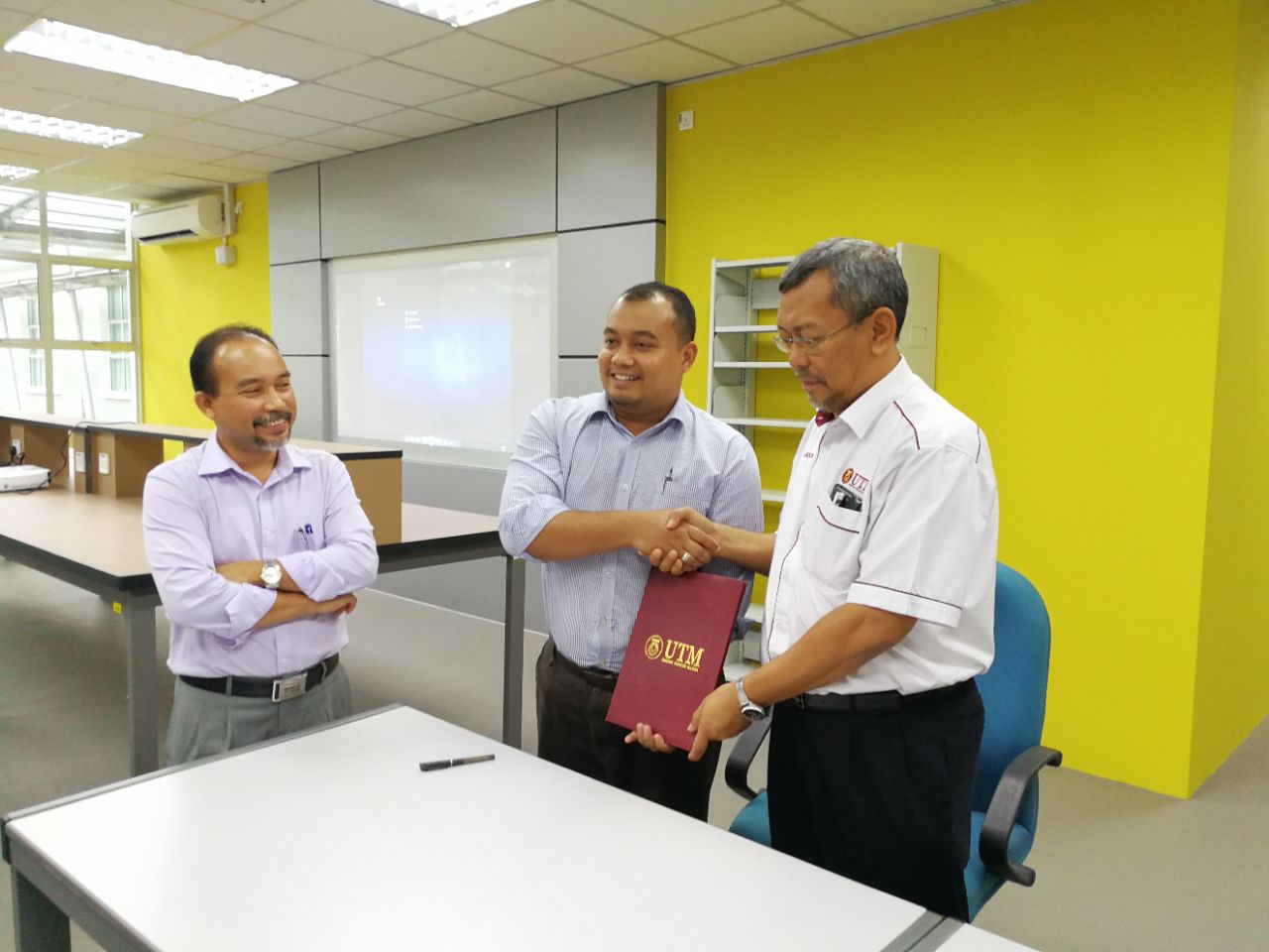 The handling over of Nuclear Engineering Program laboratory