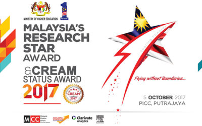Congratulations to Prof. Ir. Dr. Nor Aishah Saidina Amin in Outstanding National Research (Global Warming) Category