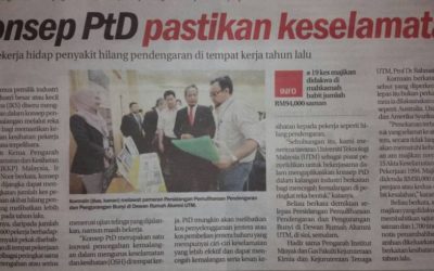 Liputan Media: Konsep Pencegahan Kemalangan melalui reka bentuk (PtD)