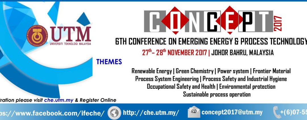 ​6th Conference on Emerging Energy & Process Technology 2017