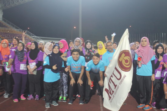 UTM Night Run for Hope 2017 organized by Bioprocess Student Society (BIOSS)