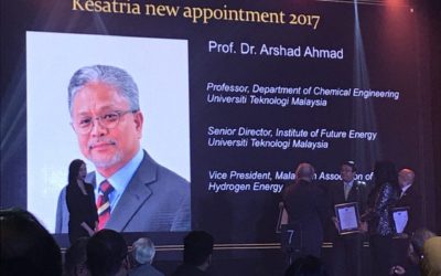 Heartiest congratulations to Prof Dr Arshad Ahmad for being appointed as New Kesatria 2017