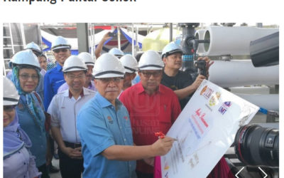 Liputan Media: Projek Penyelidikan Translasional Loji Nyahgaram Air Laut