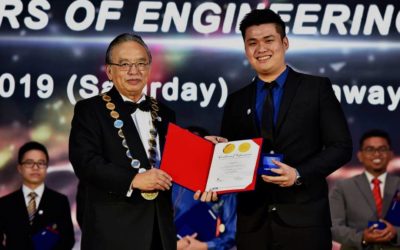 STUDENT RECEIVED IEM GOLD MEDAL AWARD