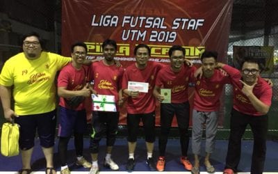 SCEE TEAM WON 5TH PLACE IN STAFF FUTSAL LEAGUES 2019