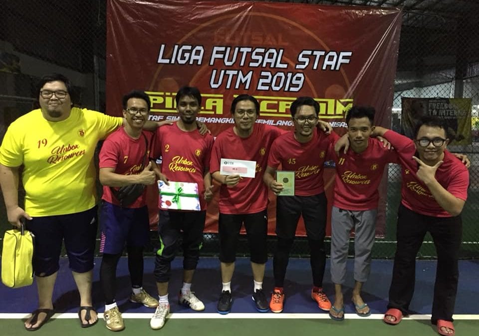 SCEE TEAM WON 5TH PLACE IN STAFF FUTSAL LEAGUES 2019