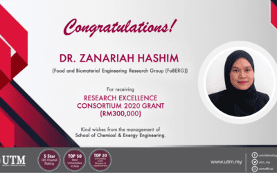 Congratulations Dr Zanariah Hashim