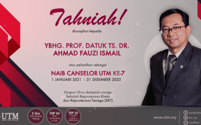 Tahniah YBHG. PROF. DATUK TS. DR. Ahmad Fauzi Ismail