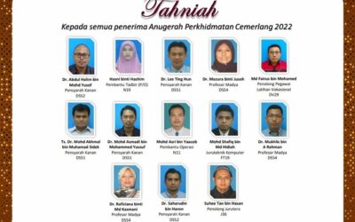 Majlis Anugerah Kecemerlangan & Penghargaan UTM (CITRA KARISMA 2022)