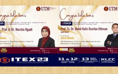 Congratulations to FKT researchers for winning the Gold Medal at ITEX 2023