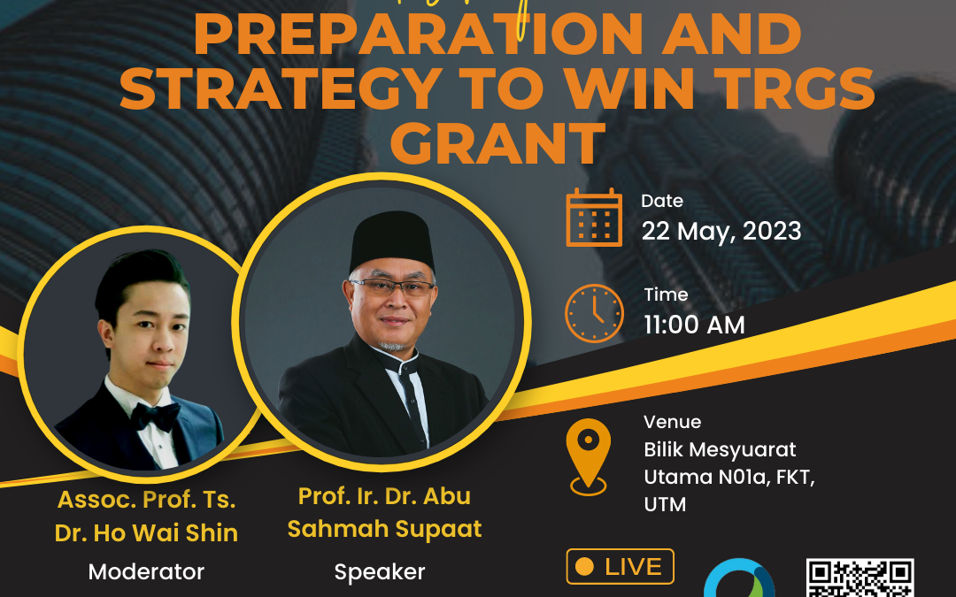 Workshop on Preparation and Strategy to win TRGS Grant