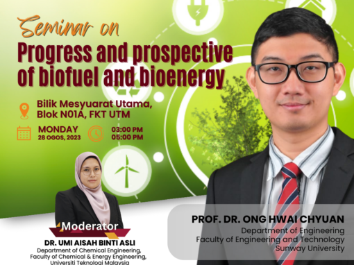 Seminar session on Progress and Prospective of Biofuel and Bioenergy