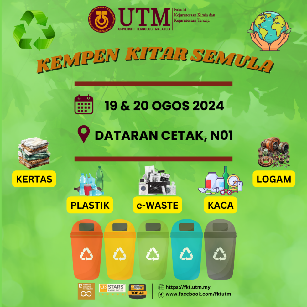 Kempen Kitar Semula | Faculty of Chemical & Energy Engineering