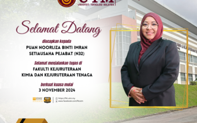 SELAMAT DATANG STAF BAHARU – PUAN NOORLIZA BINTI IMRAN (03 NOVEMBER 2024)