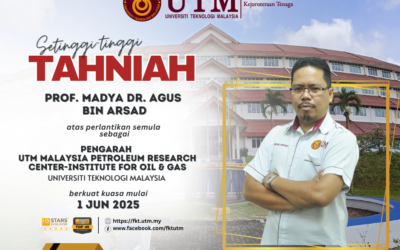 TAHNIAH DIUCAPKAN KEPADA PROF. MADYA DR. AGUS BIN ARSAD