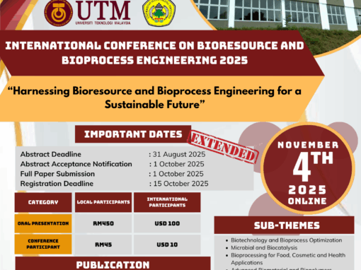 ICBBE 2025 | International Conference on Bioresource And Bioprocess Engineering 2025