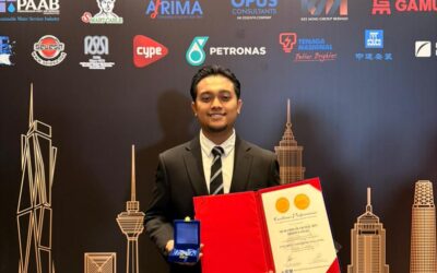 Congratulations to Muhammad Akmal bin Mohd Faisal – IEM Gold Medal Award