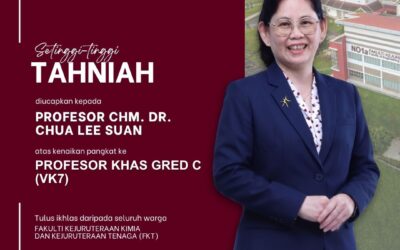 Congratulations to Prof. Chm. Dr. Chua Lee Suan – Special Grade Professor C (VK7)
