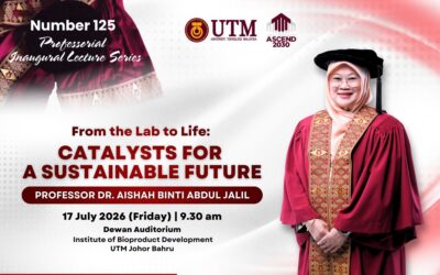 SYARAHAN PERDANA PROFESOR KE-125: FROM THE LAB TO LIFE: CATALYSTS FOR A SUSTAINABLE FUTURE