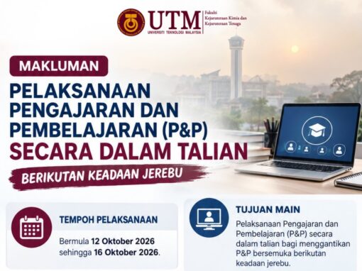 Pemakluman Pelaksanaan Pengajaran dan Pembelajaran Secara Dalam Talian Susulan Keadaan Jerebu
